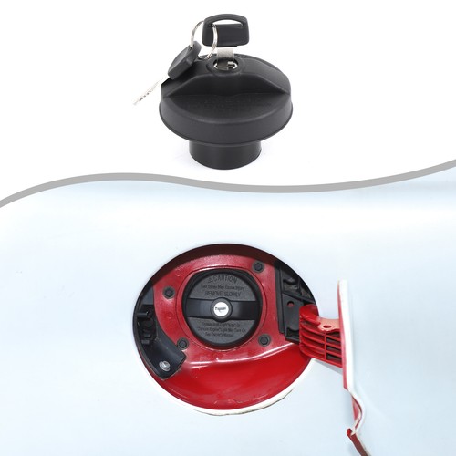 Locking fuel tank cap gas - locking,