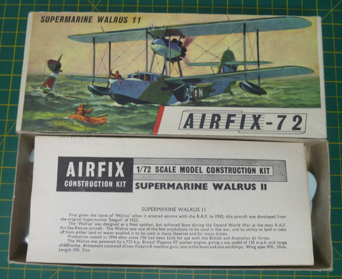 Airfix 282 supermarine walrus - airfix,