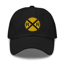 Embroidered Railroad Crossing