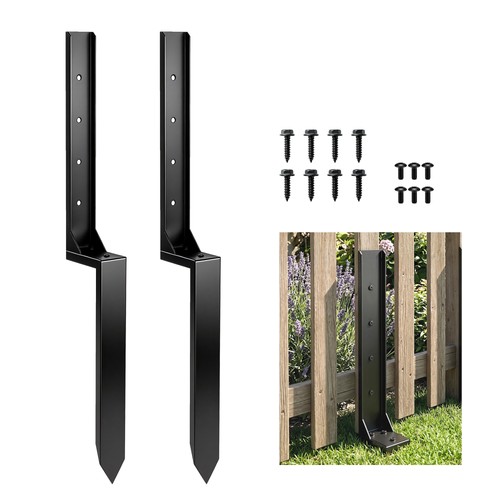 Outsunny pack fence post - 2,