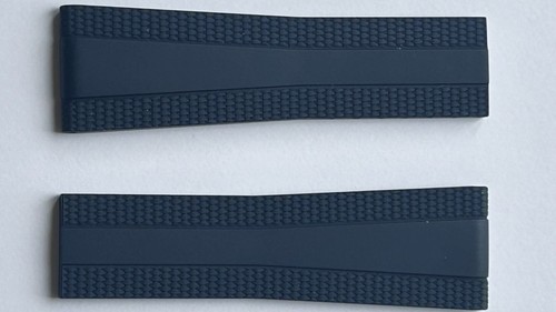 Breitling 20mm blue rubber - breitling,