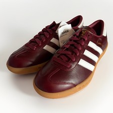 Adidas Hamburg MIG Originals BNIB Rare Burgundy White Tan Colourway Size 7 2015