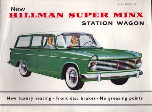 1960s hillman super - hillman, minx