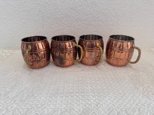 Set of 4 Copper Moscow Mule