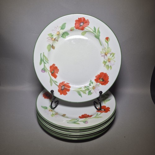 Royal worcester poppies - 6x,
