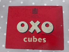 Vintage Old OXO Cubes Metal