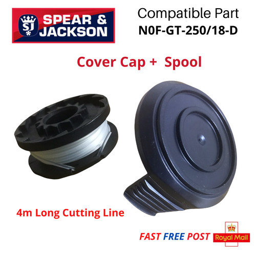 Cover cap spool - +, &