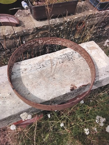 Antique large wheelbarrow - large,
