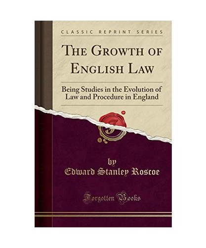 The growth english - english, law
