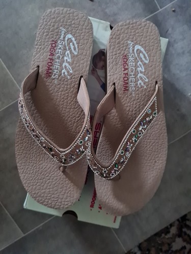 Skechers flip flops yoga - skechers,