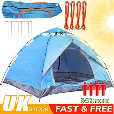 3-4 Man Automatic Pop Up Tent