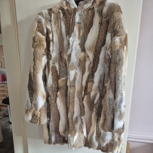 Ladies genuine rabbit fur - ladies, with