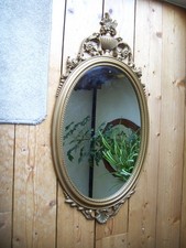 SUPERB LARGE FRENCH ROCOCO STYLE  MIRROR-VGC.