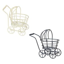 1:12 Scale Dollhouse Baby Pram