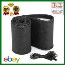 Black car steering wheel - steering,
