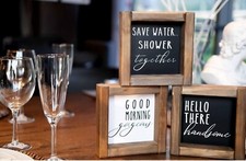 Funny Bathroom Signs Decor