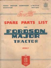 Fordson Major Tractor Parts