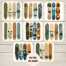 8 Fishing Fisherman Card Making Toppers Craft For Him Fathers Day Dad's Birthday