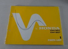 Parts List Honda CM 125 T / CM 185 T Stand 05/1977