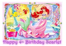 Edible the little mermaid - edible,