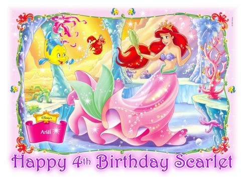 Edible the little mermaid - the,