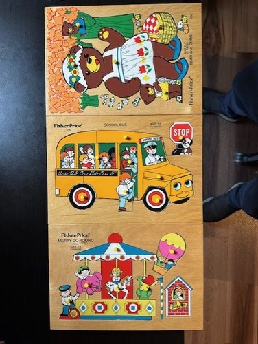 Vintage fisher price - fisher-price, wooden