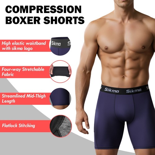 Men compression shorts - men’s,