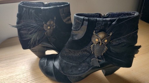 Iregular choice black ankle - black,