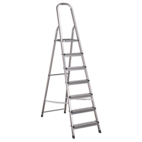 Sealey aluminium step ladder - step,