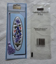 EKARD Embroidered Bookmark "A"