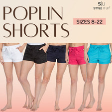 Womens Ladies 100% Cotton