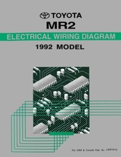 1992 Toyota MR2 Wiring