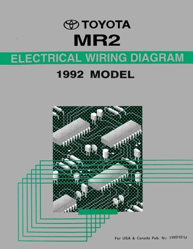 1992 toyota mr2 wiring - 1992,