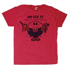 MR FIX IT T-SHIRT. GREAT GIFT Present idea for him BOY (Worlds no1 odd job man)