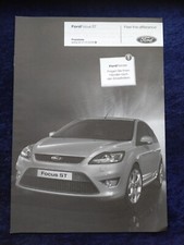 Ford Focus ST price list