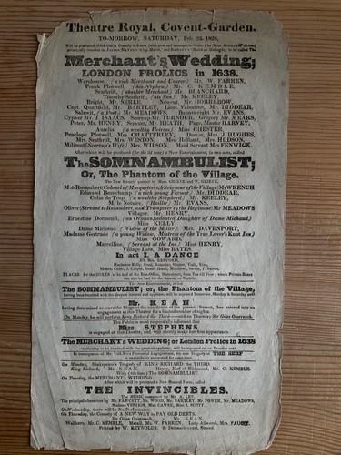 Original playbill theatre - original,