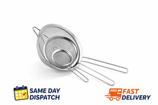 3pcs Fine Mesh Strainers Set