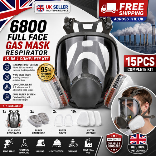 6800 full face respirator - 6800,