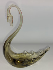 Vintage Murano Style Amber Art