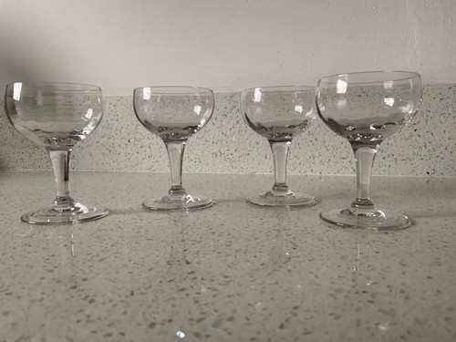 Vintage antique glass cordial - vintage/antique,