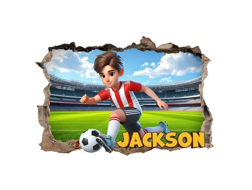 Personalised any name football - name,