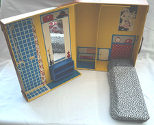 Pedigree Sindy Hotel Continental Leather Carry Case w/ Strap Vintage 1977 