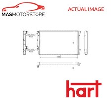 ENGINE COOLING RADIATOR HART
