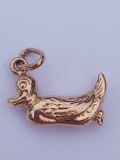 18ct Gold Duck Charm 1.5g 750 Hallmarked