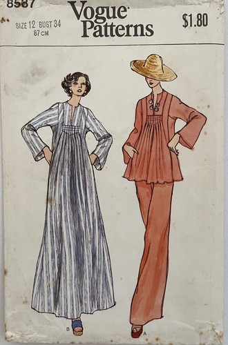 Caftan smock flared pants - caftan,,