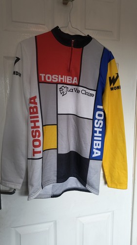Cycling long sleeve retro - cycling,