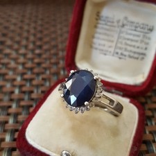 925 Sterling Silver Ring Large