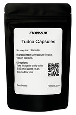 TUDCA Liver Support 500mg Capsules Tauroursodeoxycholic Acid  Vegan Detox PCT