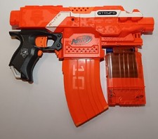 Nerf Stryfe Orange 6 And 10 Dart Magazine's. Amazing gift! #Nerfguns #Nerfgun 