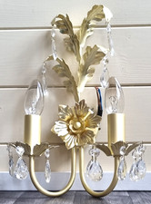 🔥 Vintage BHS Gold Flower